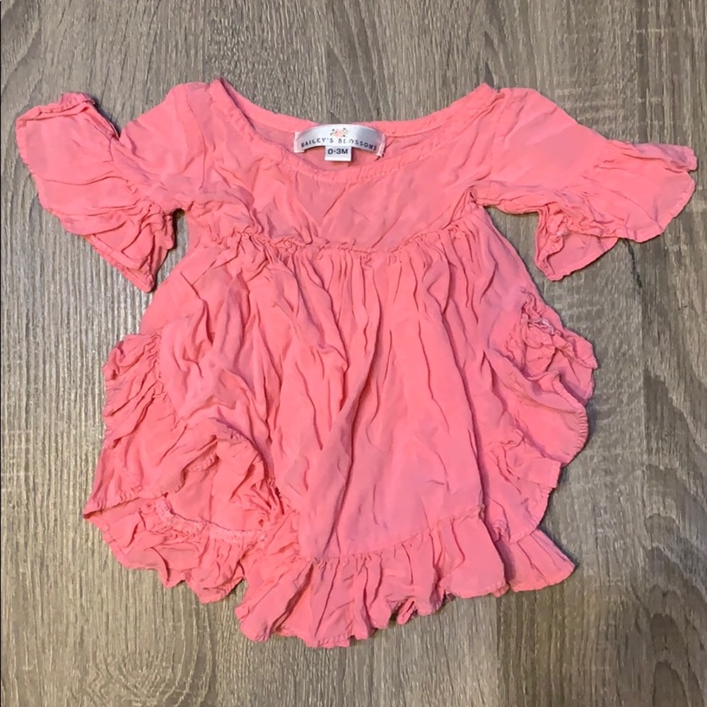 Pink long top
